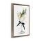 Stupell Industries Christmas Cocktail with Fir Sprig Floating Frame, design by Petal Prints Design
